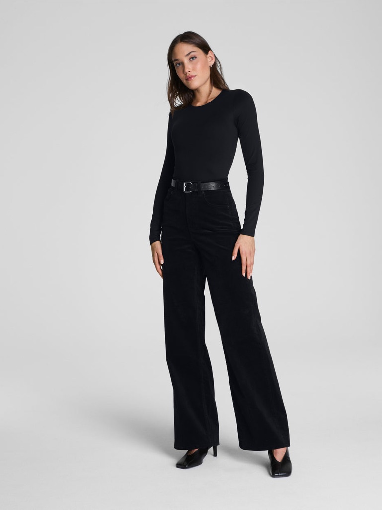Spanxshape Authentic 360 Corduroy Wide Leg Pants Medium Tall